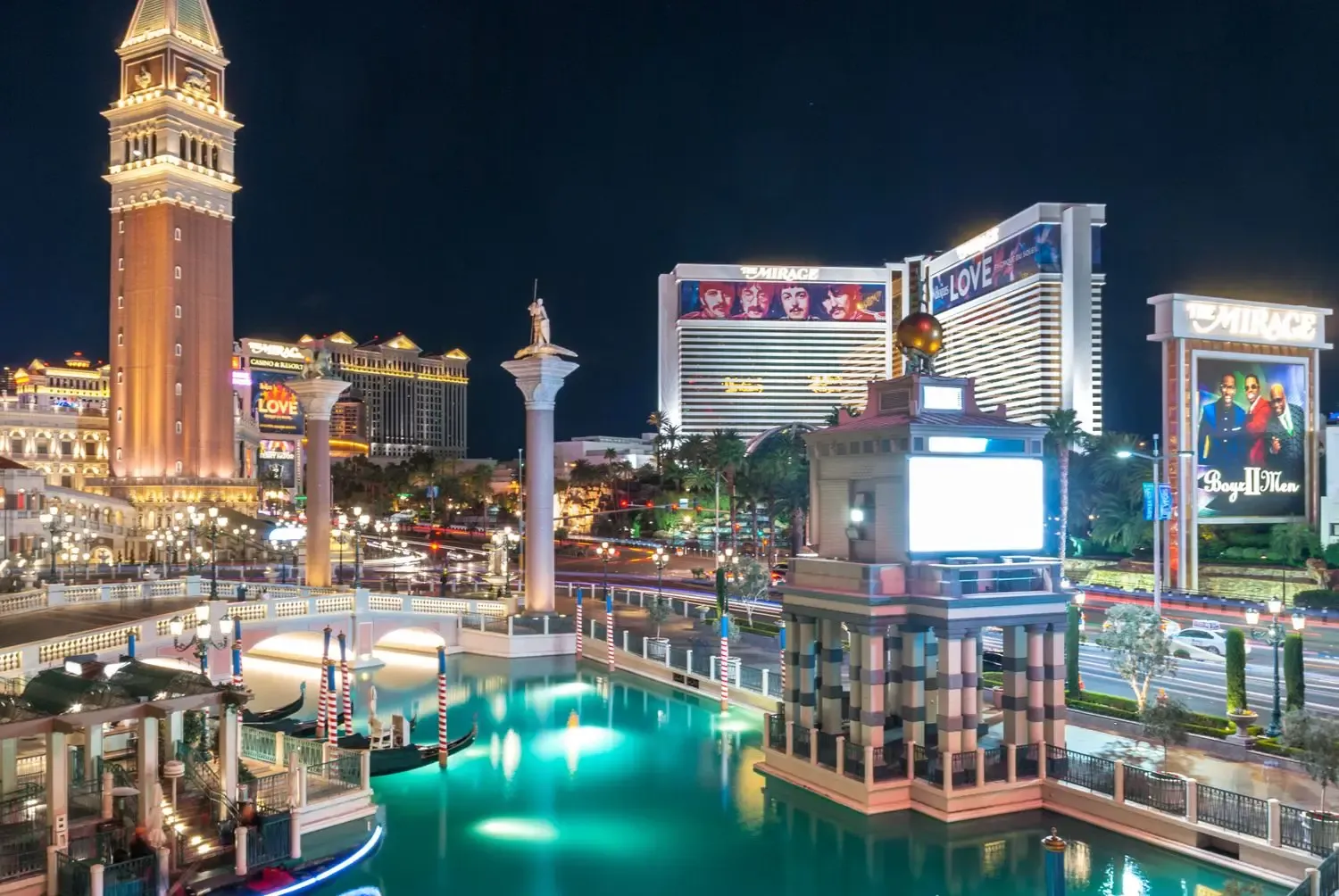 Night-time entertainment district